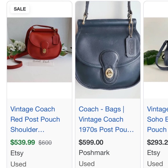 Coach Post Pouch - Picture 5 of 5